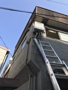 大阪市東住吉区桑津にて給湯器交換