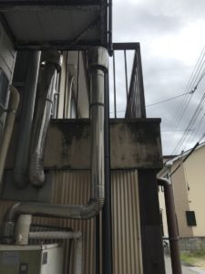 宇治市小倉老ノ木にて給湯器を交換